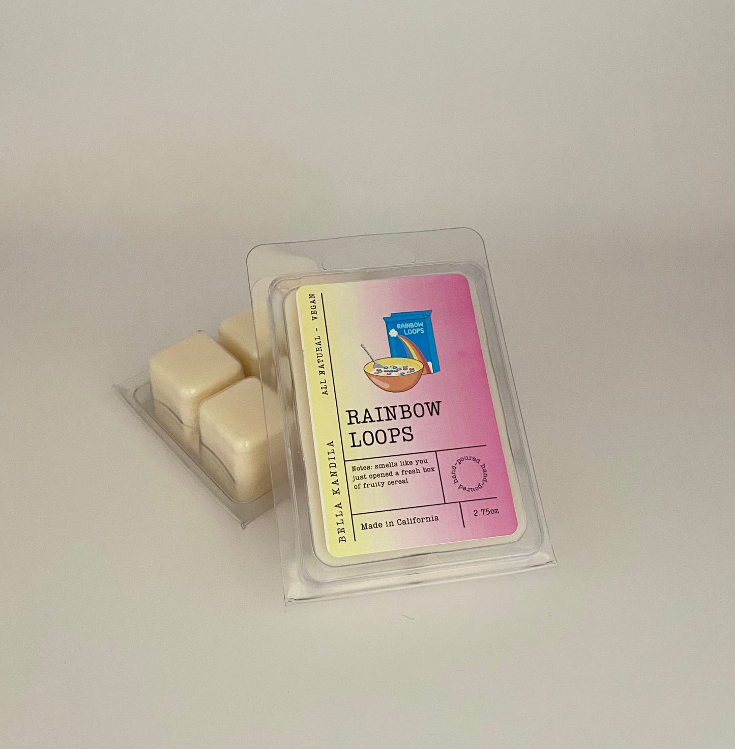 Rainbow Loops Wax Melt