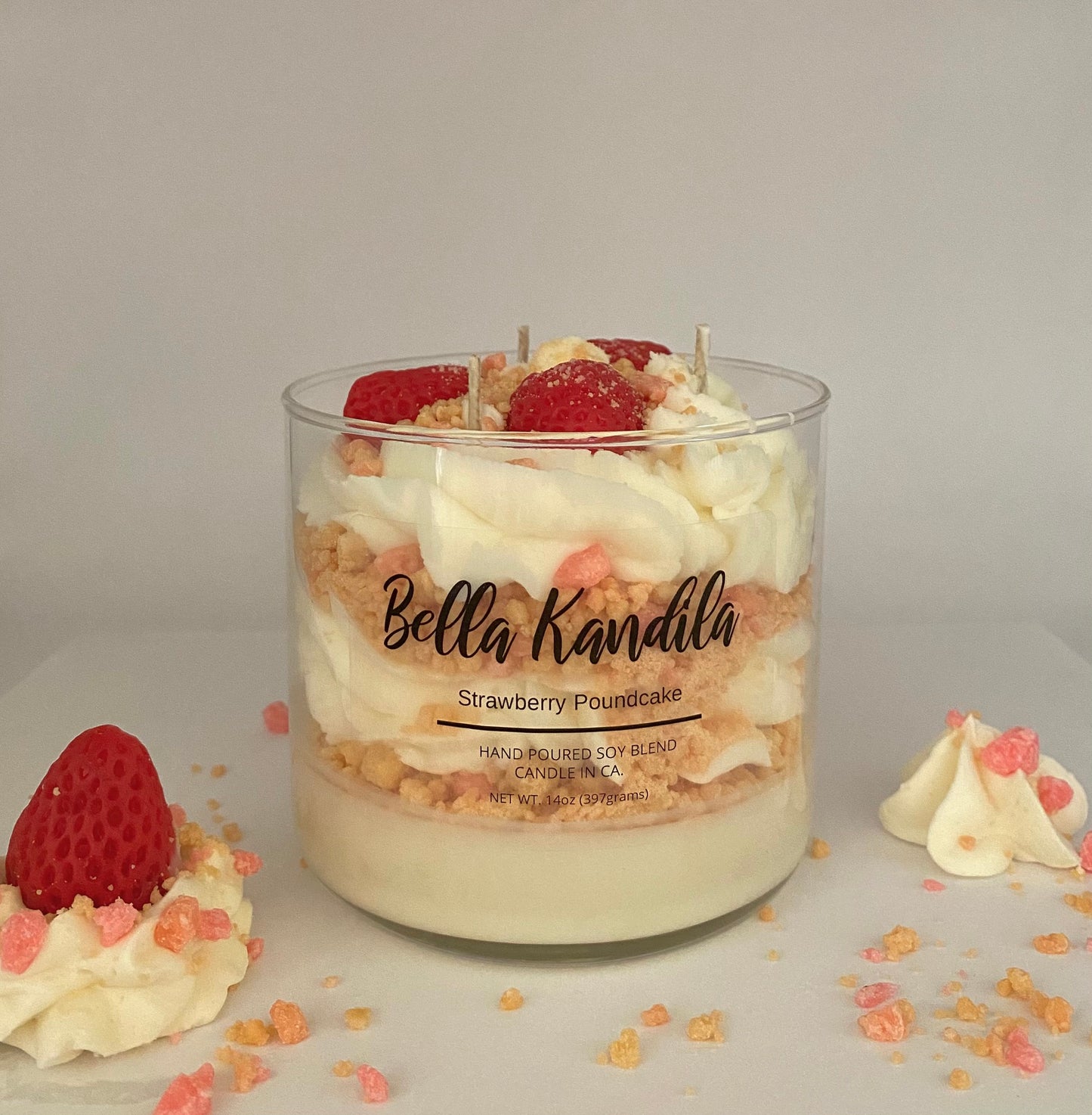 Strawberry Poundcake Candle